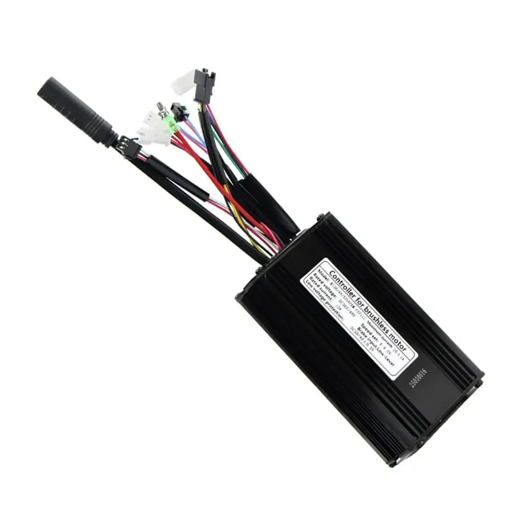 

Бесщеточный контроллер электровелосипеда 26А, синусоида 36 В/48 В с проводом лампы для аксессуаров KT, работает с двигателями мощностью 500 Вт/750 Вт