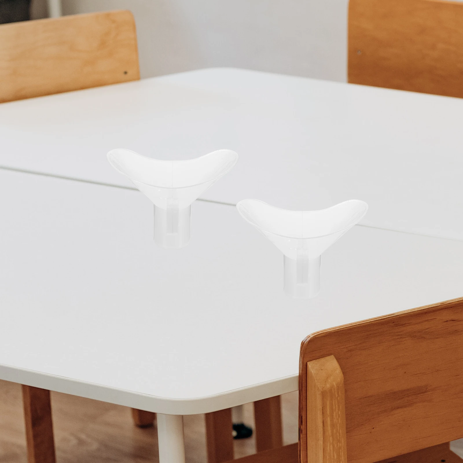 

2pcs Handheld Plastic School Teaching Aid Eye Washer Accessory School Eye Wash Cup Small Cup For First Aid Kit