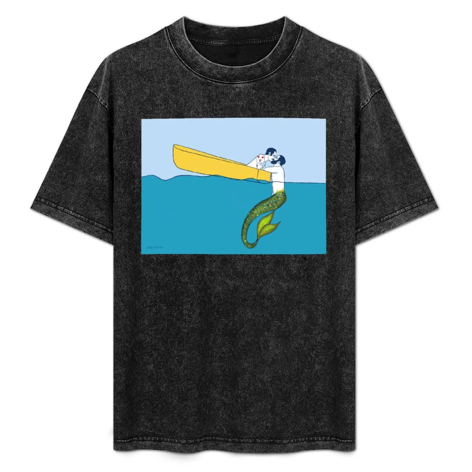

The sailor and the Triton T-Shirt Labor Work Casual T-Shirt