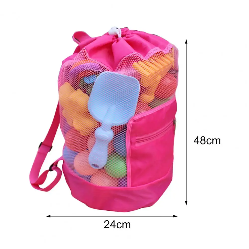 Großhandel & drops hipping! Strand tasche große Kapazität verschleiß feste Kinder Strands pielzeug Muscheln sammeln Aufbewahrung tasche Strand werkzeuge