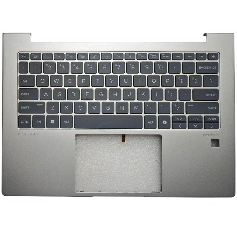 

Original New US Keyboard For HP Probook 440 G11 445 G11 HSN-Q39C Laptop Palmrest Upper Cover Case TOP Backlight Keyboard Shell