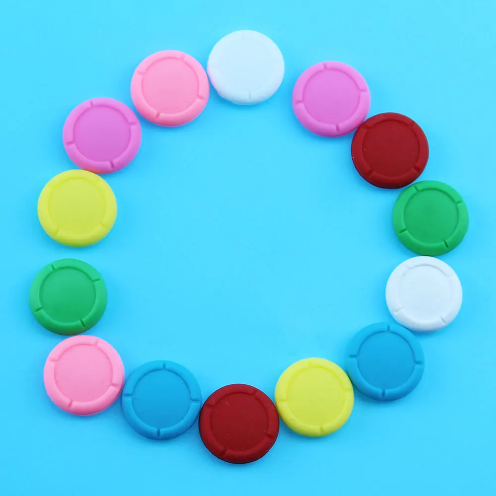 2 pcs Joy Con Silicone 3D Analog Joystick Cap Thumb Grip Cover Button Module For Nintend Switch NS Joy-Con Controller