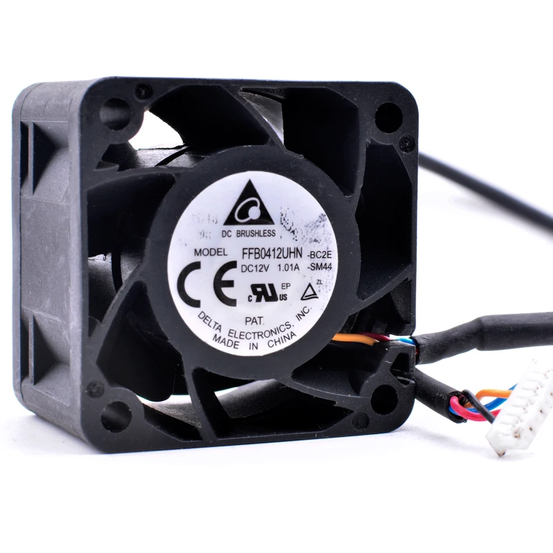 

FFB0412UHN 4cm 4028 40x40x28mm DC12V 1.01A 1U 2U server power supply large air volume cooling fan