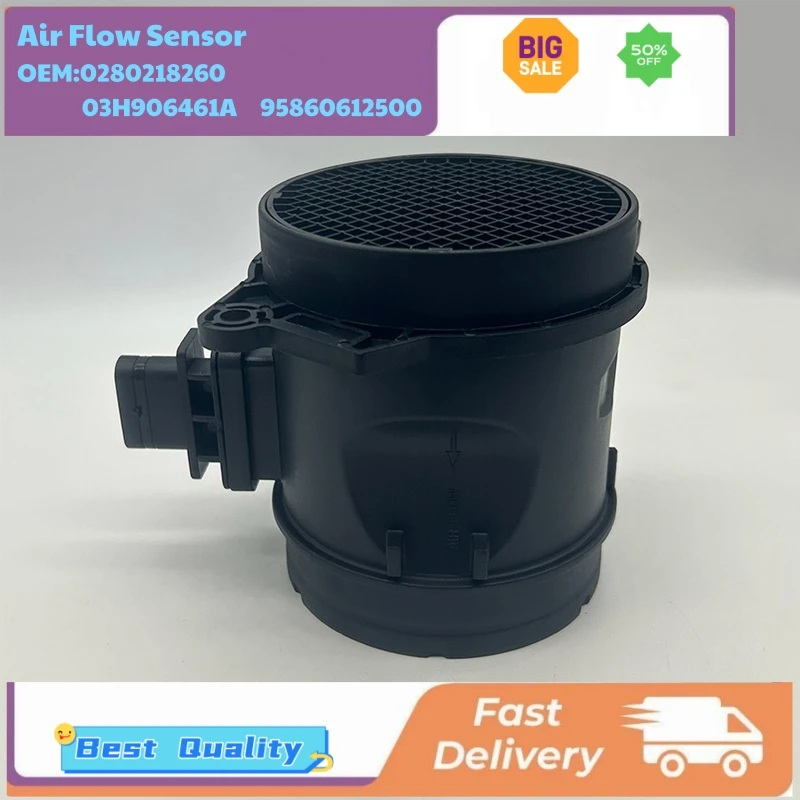

0280218260 0 280 218 260 03H906461A 95860612500 Universal Mass Air Flow Sensors for VW CC Passat Touareg Porsche Cayenne