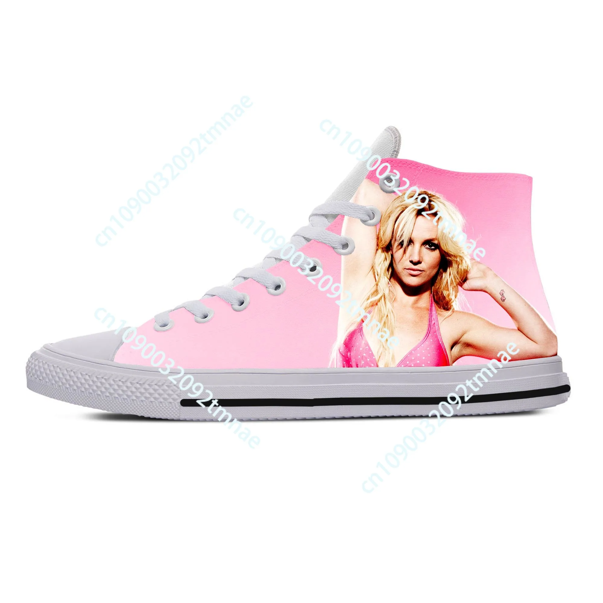 

Hot Cool Summer Fashion Britney Spears High Sneakers Men Women Latest High Quality Casual Shoes High Help Classic Custom Shoes