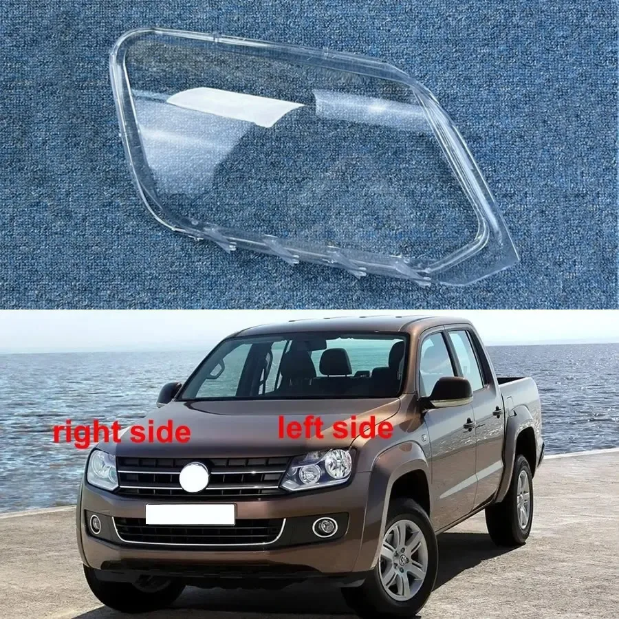 

For Volkswagen VW Amarok 2011-2022 Headlight Lens Cover Transparent Lampshade Headlamp Shell Plexiglass Auto Replacement Parts