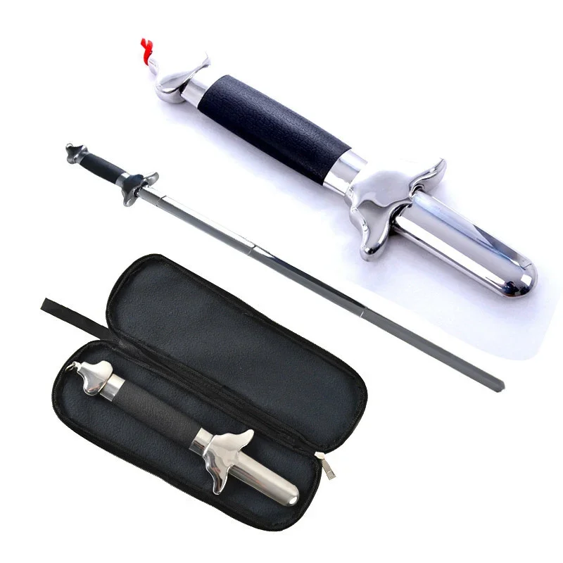 Taichi فنون الدفاع عن النفس Yingyang تدريب السيوف التلسكوبية #1