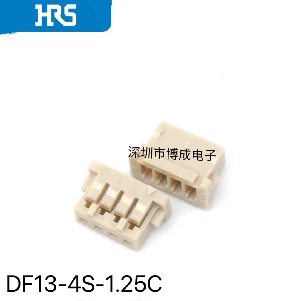 

10-100PCS DF13-4S-1.25C HRS Connector 1.25mm 1x4P 100% New original