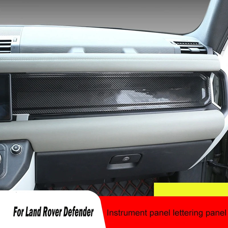 

For Land Rover Defender 110/90 2020-2024 Central Control Instrument Panel Lettering with 130 Car Interior Modification Part