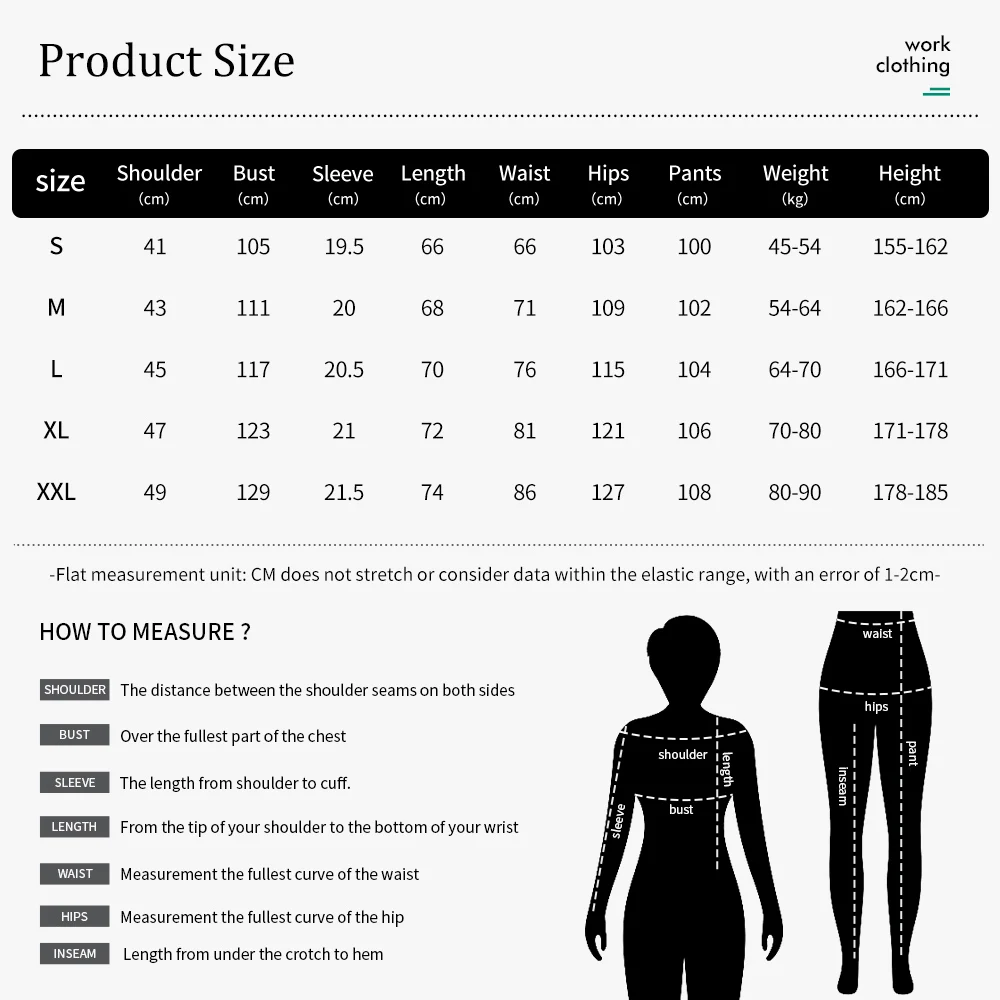 ジッパーネックスクラブユニフォーム女性医師作業服ストレッチ素材手術セットマルチカラートップスパンツセット無地ペット獣医作業セット