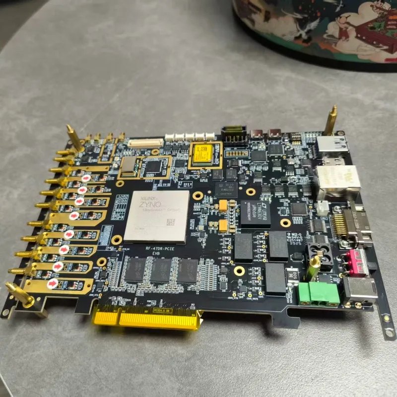 PCIE Development Board Supports PCIE4.0 Multi-board Synchronization, Supports 8 Receiving and 8 Sending, External Trigger