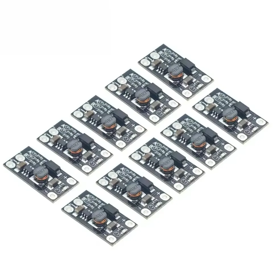 Tiny Portable Step-Up Power Supply Module Wide Input Boost Converter Fixed 5/8/9/12V Gear 1.5A Current LED Voltage Display Board