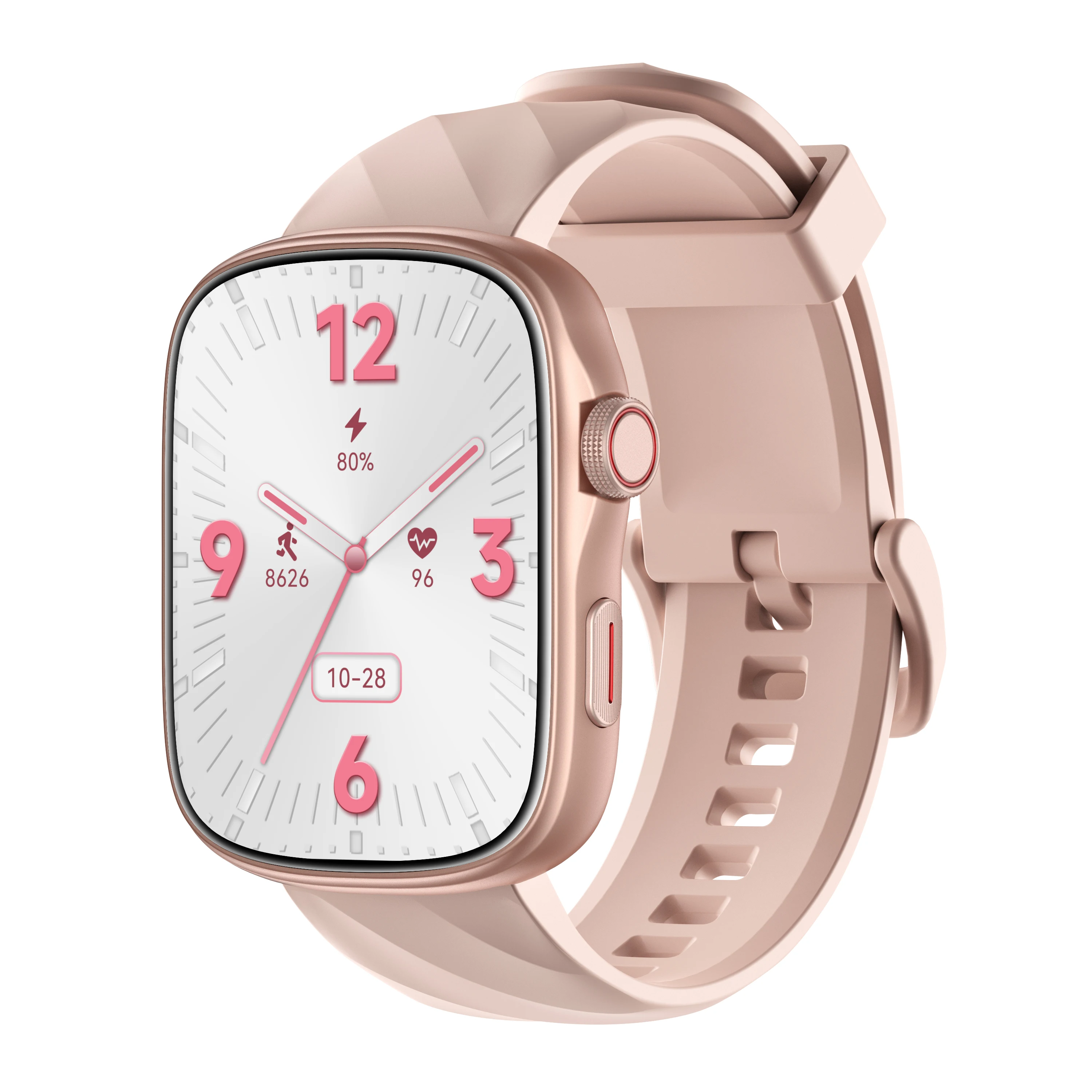 GTS10 Women's Smart Watches 1.95 Inch AMOLED Large Screen Sleep Analysis Men Sports Fitness Women's Health Monitoring Smartwatch