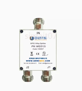 

GPS 1 / 2 Power Divider, TNC Power Divider, Mgs12i Power Divider, Dedicated for GNSS Beidou Surveying and Mapping
