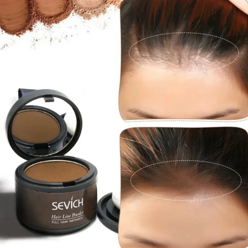 Sevich 8 color Hair Shadow Powder Repair Hair Shadow Hair line Modified Hair Concealer Natural Cover Instant Hair Fluffy Powder