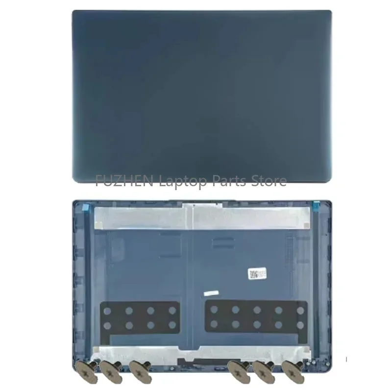 جديد لـ IdeaPad 1 15ADA7 15AMN7 2022 غطاء خلفي LCD للكمبيوتر المحمول/الإطار الأمامي/المفصلات/غطاء المحور أزرق #2