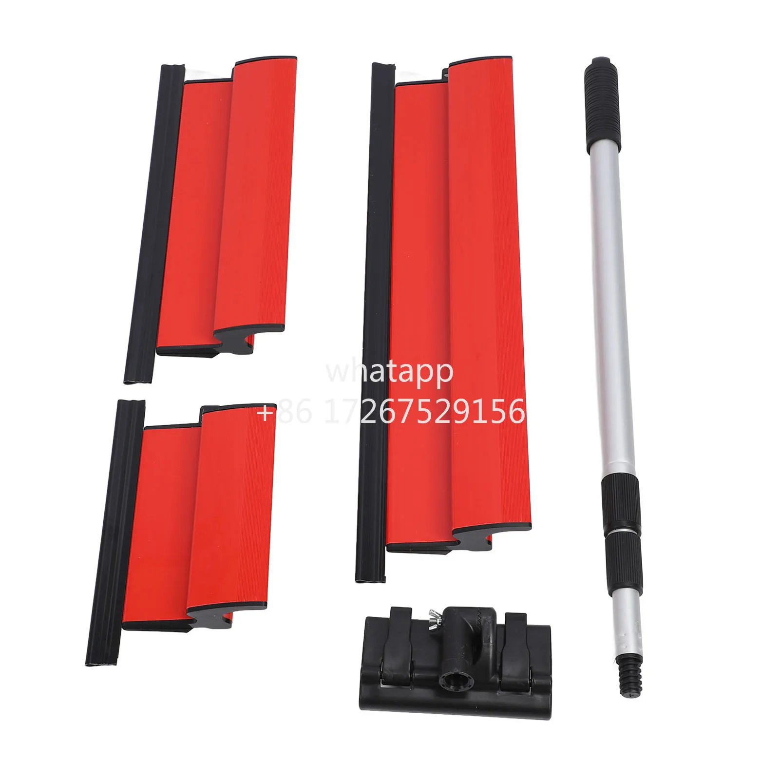 

Dry Wall Smoothing Spatula Long Lasting ABS Stainless Steel High Strength Skimming Blade Handle Set Ergonomic for Construction