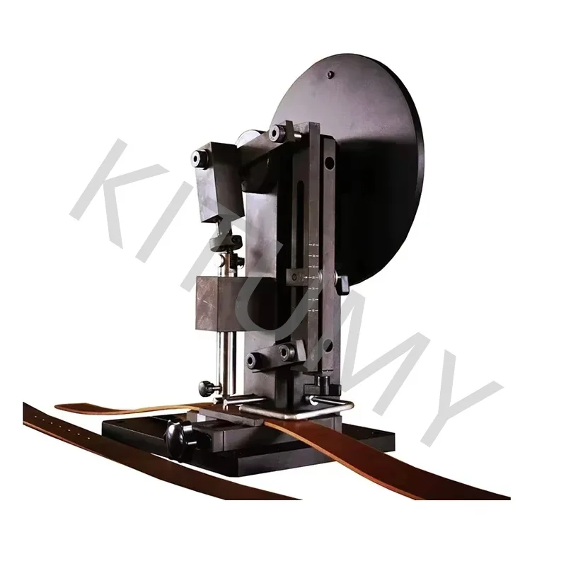 Leather Punchers Tools Multi-function Hand Crank Belt Strap Hole Puncher Heavy Duty Leather Belt Punching Machine