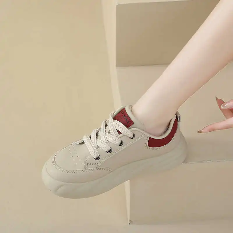 

Autumn-spring Increase Height Women Sneakers For Casual Vip Shoes Tenis Skateboarding Sport On Offer Tines In Offers