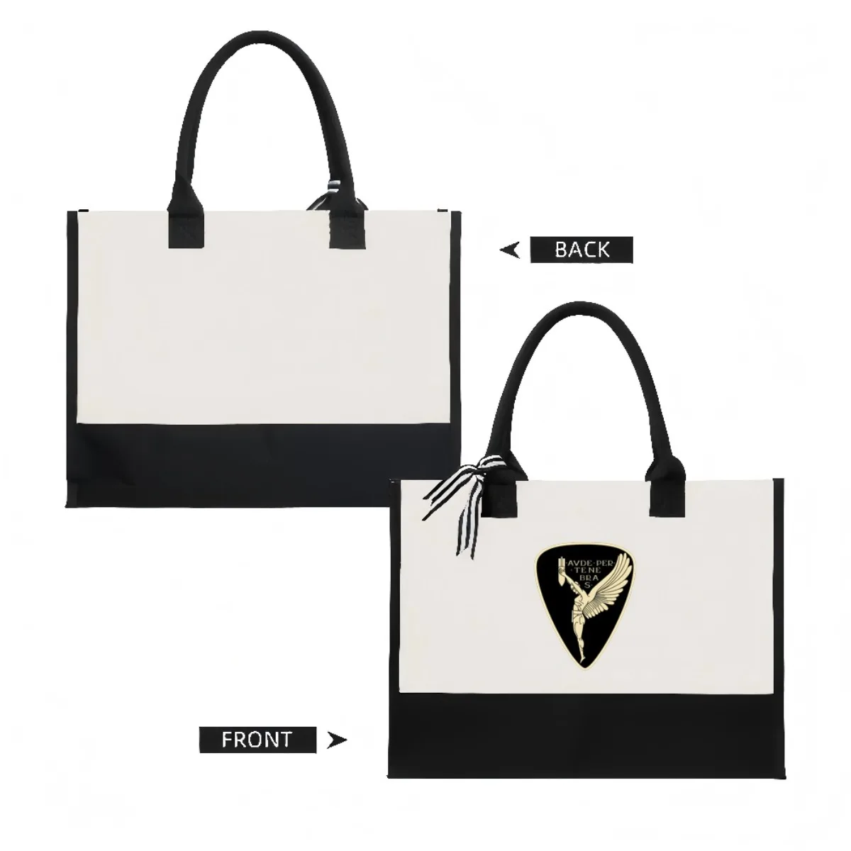 7 ° Stormo 2026 وصول جديد الموضة العملي واسعة حقيبة حمل قابلة لإعادة الاستخدام نمط طباعة 2 لهجة الثقيلة حقيبة كتف كبيرة ل أ #2