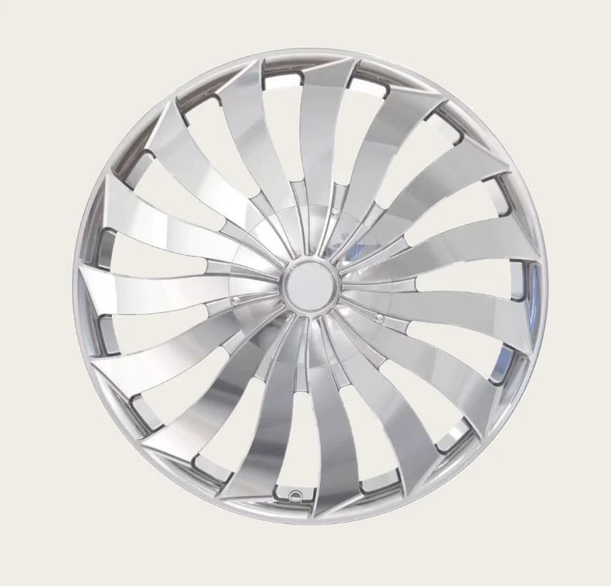 SYAC Factory Designs Custom Forged Wheels 6061-T6 Aluminum Alloy Wheels Rotating Spokes High Performance Passenger Car Rims
