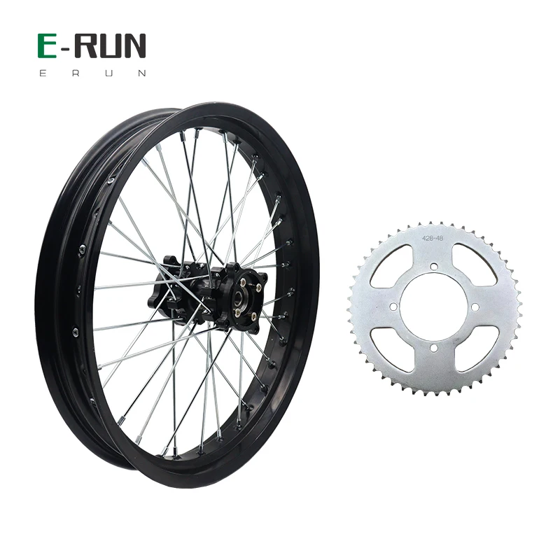 

DMW 19×2.5 inch Motor Rear Wheel Rim Sets with 48 Gear Disc Brake For Electric Motorcycle