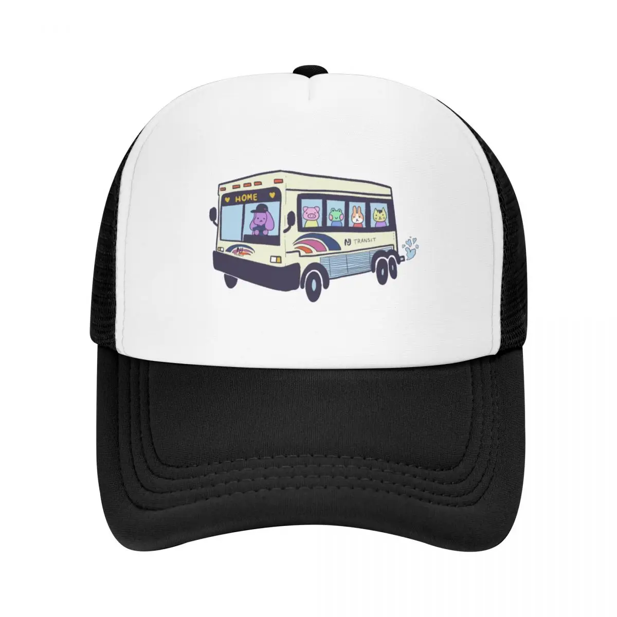 NJ Transit Bus Baseball Cap beach hat Cosplay Sun Hat For Children sun hat Trucker Hats For Men Women's