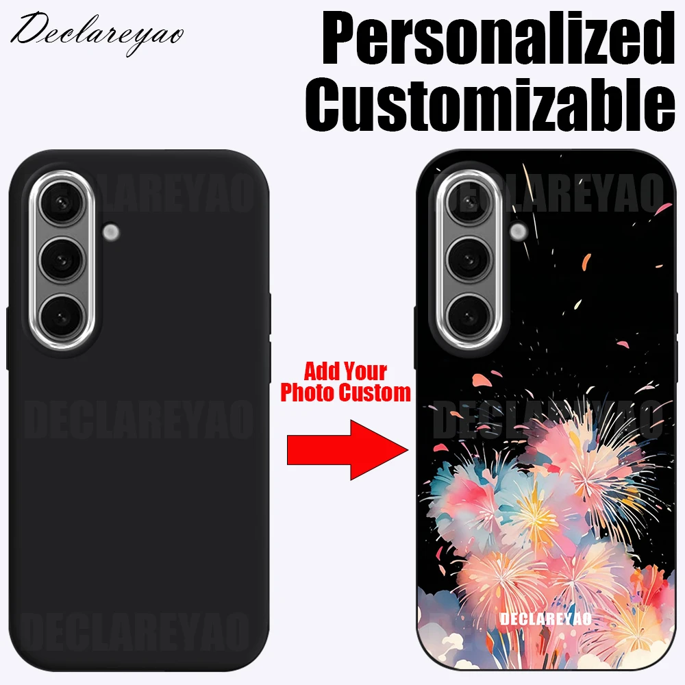 Персонализированный мягкий чехол для Samsung Galaxy A73 A10S M01S A51 A22 A23 A05 A24 A20S A02 A03 A03S