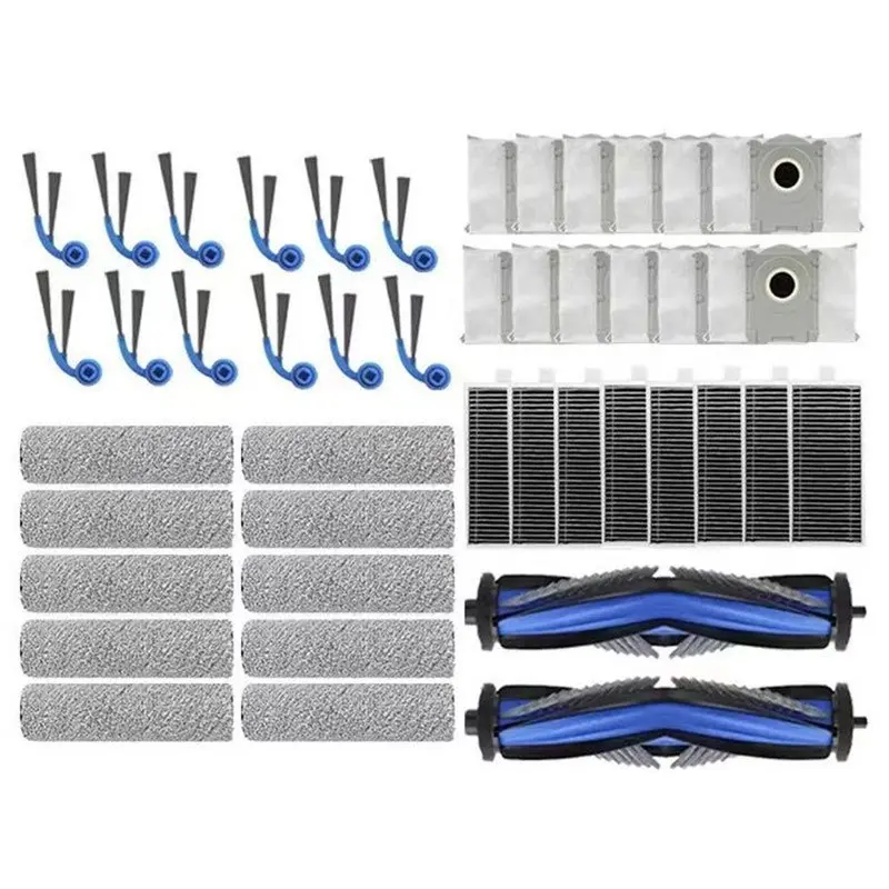

【BRAND NEW】For ECOVACS T80 PRO OMNI/T80 OMNI Replacement Parts- Main Brush Side Brush Roller Mop Bag HEPA Filter Vacuum Cleaner