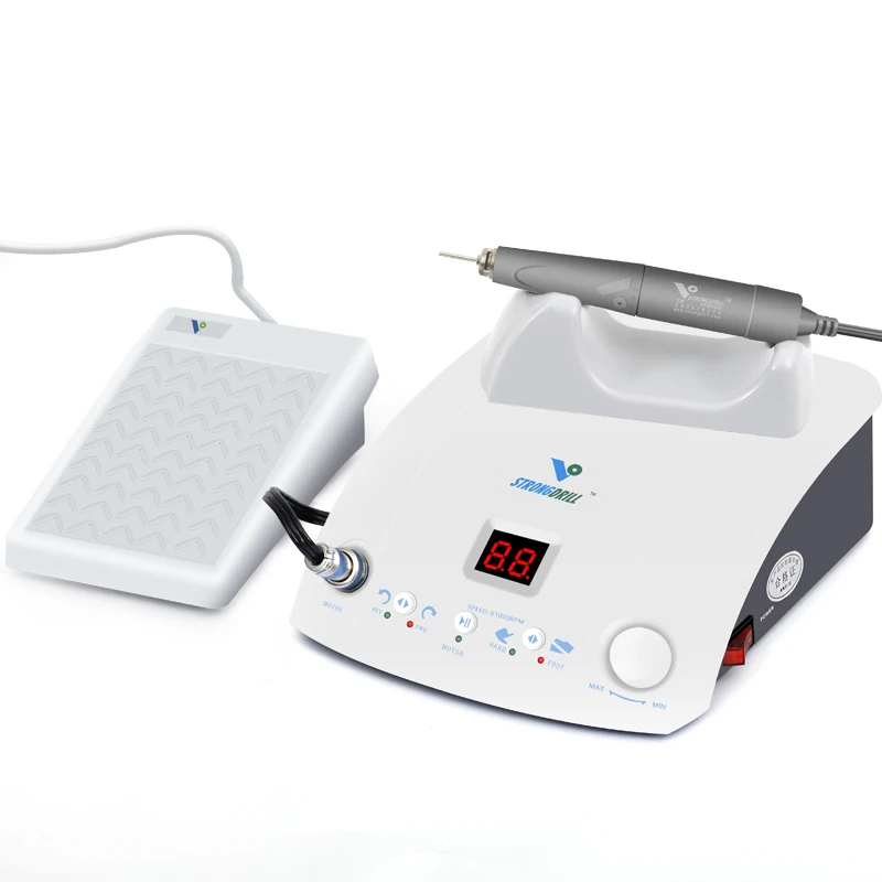 

Strong Electric Nail Drill Machine 50000 Rpm Micromotor QZ60 XM Nail Drill