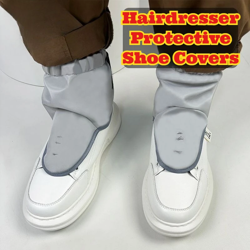 

Hairproof Shoe Covers Barbers Stylists Salon Anti Hair Splinters Non Slip Shoe Protectors Barber Accessories Unisex Waterproof