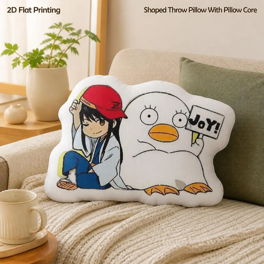 Gintama Cushion Irregular Stuffed Throw Pillow Home Decor Gift Sofa Bed