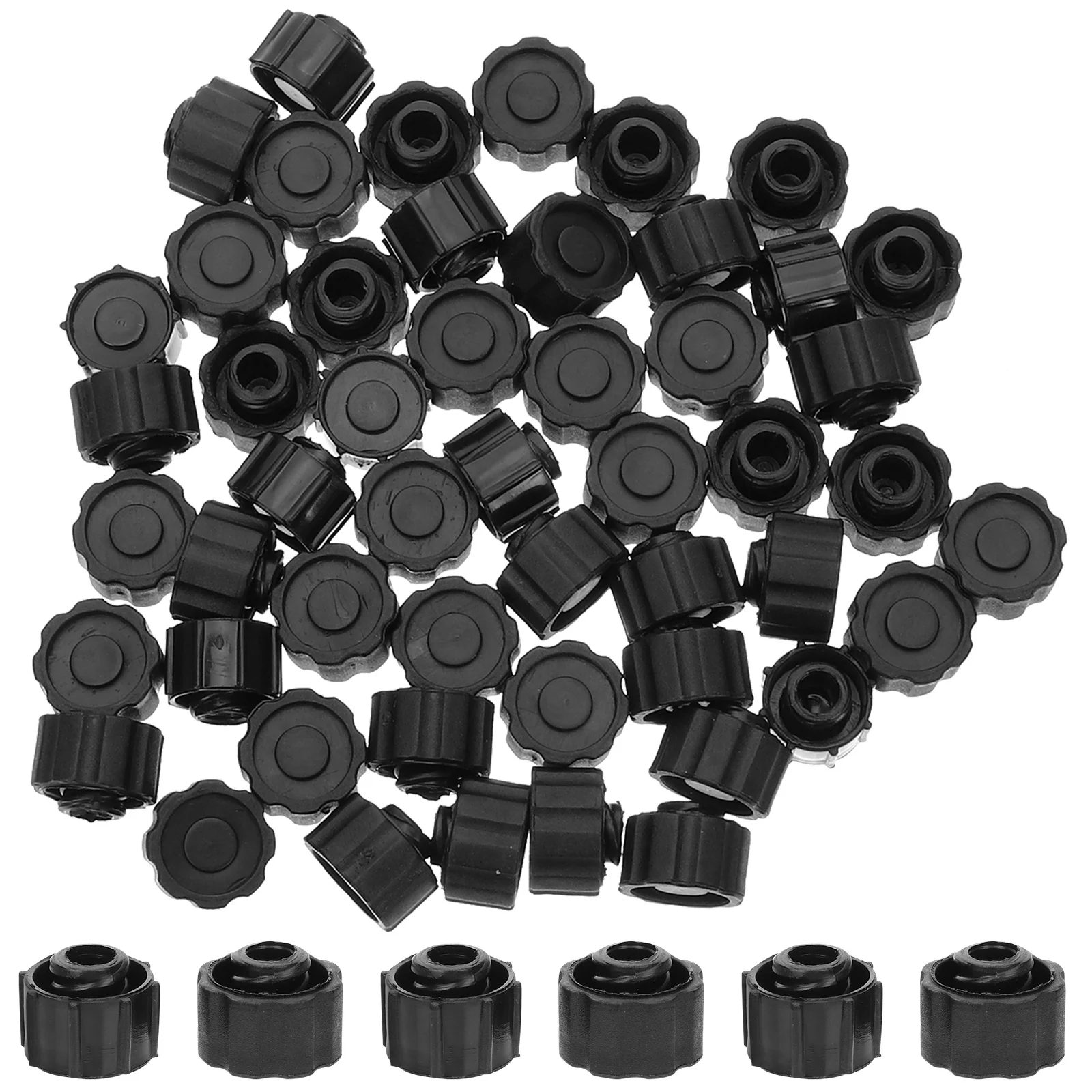 

50Pcs Syringe Tip Caps Universal Adapter Plugs for Dispensing Needle Laboratory Supplies Syringe Accessories Luer Lock Tip Caps