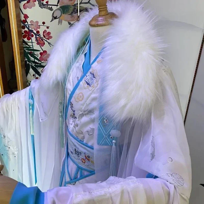 Chinese Hanfu Men Large Size 5XL Male Carnival Cosplay Costume Customized Vintage Traditional Hanfu Sets Men Theme Party Outfit