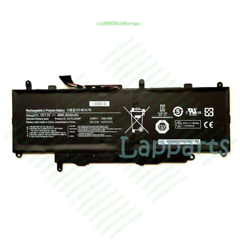

Оригинальный аккумулятор AA-PLZN4NP 49 Втч для Samsung ATIV PRO XQ700T1C XE700T1A XE700T1C "% тест"