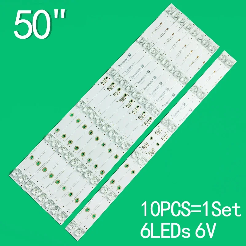 LED Backlight Strip For 50C715 50C716 TCL-50C715-3030FC-6X8-A-LX20200309 Ver.3 50D6B6CZ47017B 4C-LB5006-YH16J 4C-LB5006-YH15J