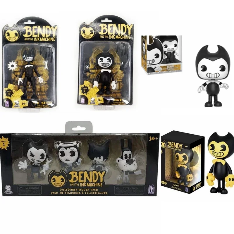Экшн-фигурка Funko pop Bendy and The Ink Machine Bendy 279 #, 10 см, ограниченная серия, Коллекционная модель, игрушки для детей, подарок