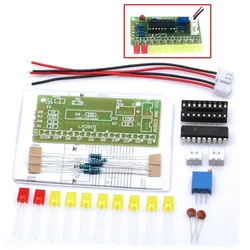 LM3915 DC 9V-12V 10 LED Sound Audio Spectrum Analyzer Level Indicator Kit DIY Electoronics Soldering Practice Set laboratory