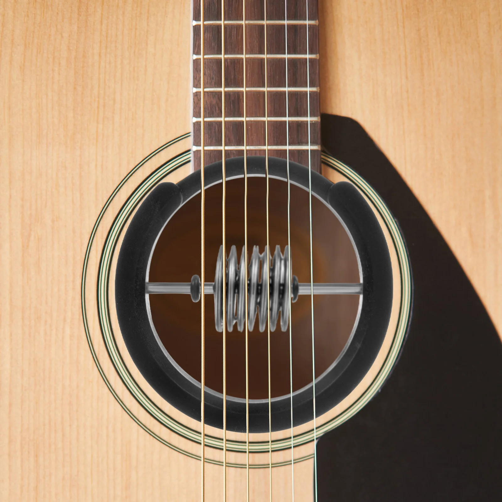 

Durable Metal Sound Hole Cover For Guitar Smooth Finish Guitar Accessories Music Parts