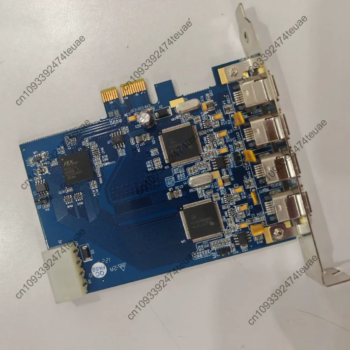 new FWX2-PCIE10 Rev.1.1 1394 industrial camera capture card