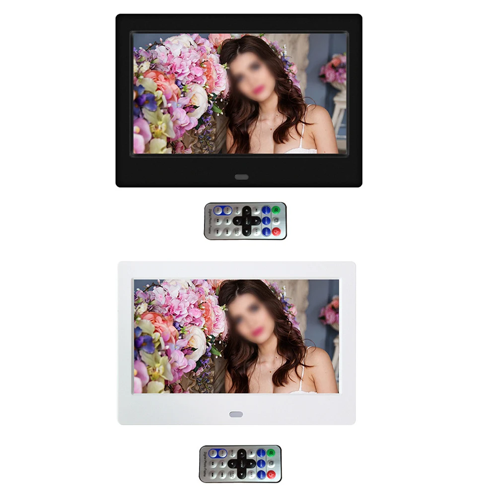 7INCH Digital Picture Photo Frame IPS Full-View Screen Photo Album 1280*800 Calendar  Alarm Clock Video Player Smart Photo Frame