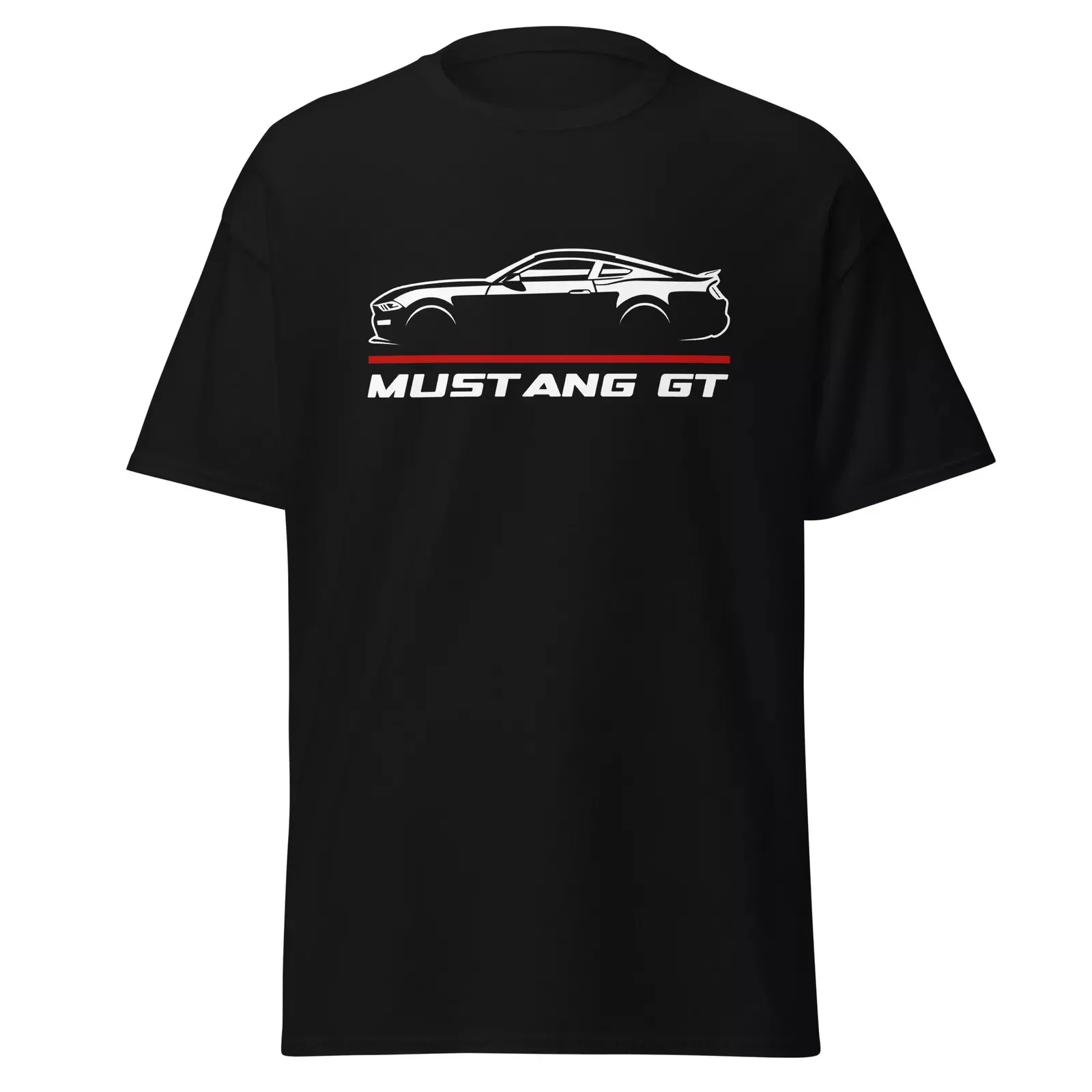 Camiseta informal Premium para hombre, camisa de manga corta para Ford Mustang GT, con gráfico de entusiastas del coche, 2024 de algodón, S-3XL, fresca, de verano, 100%