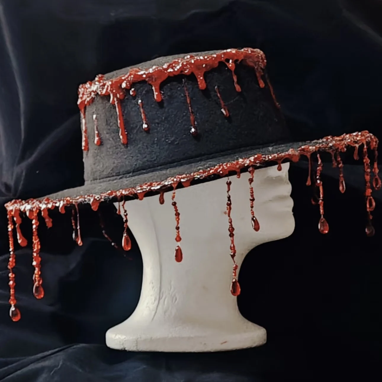 exaggerated-blood-drop-hat-gunot-concert-prop-decorative-costume-headwear-lolita-hair-accory-casual-tassel-winter-hat