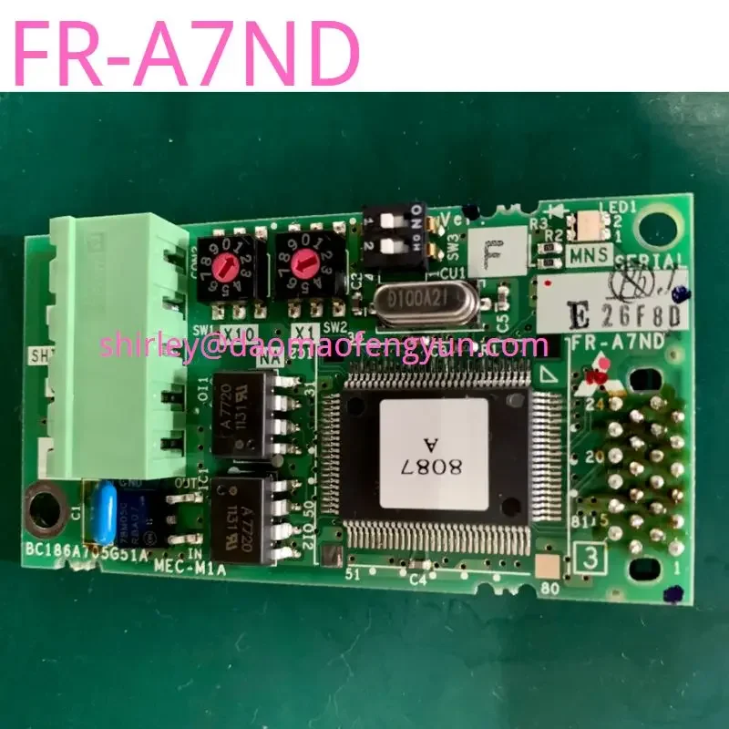 

Used Frequency converter communication card FR-A7ND BC186A705G51A