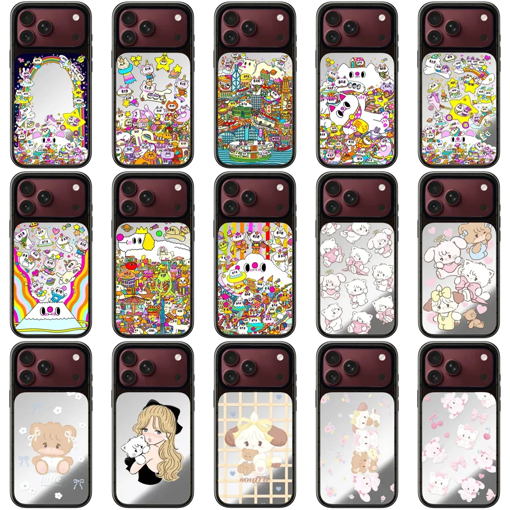 6091686 Impact Case - Mirror / Glaze Magnetic Cover for IPhone 17 18 Pro Max Case for IPhone 17Pro