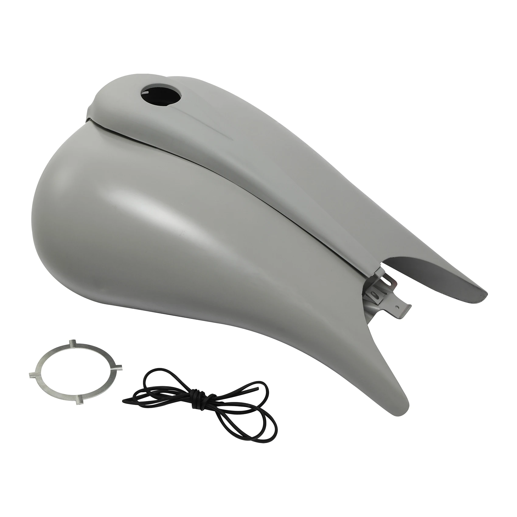 6.6 Gallon Stretched Gas Fuel Tank For Harley Touring Road King Electra Street Glide FLHTC FLHT FLHTCU FLTR FLHR 08-23