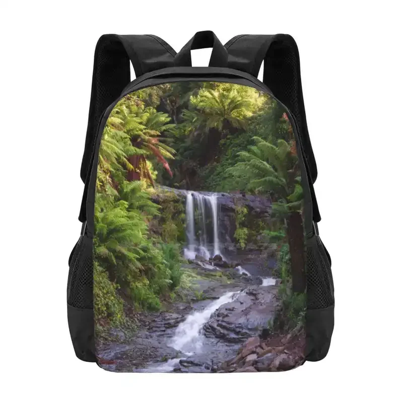 ~ Ferns & Falls ~ Hot Sale Schoolbag Backpack Fashion Bags Ferns And Falls Ferns Falls Man Ferns Tree Ferns Olivers Road