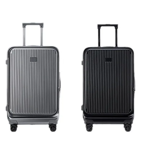 

Front open trunk, multi-functional anti-drop trolley case