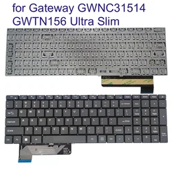 게이트웨이 GWNC31514 GWTN156 울트라 슬림 GWTN156-1BK GWTN156-1BL 4BL GWNC31514-BK 용 새 PRIDE-K3960 미국 영어 노트북 키보드