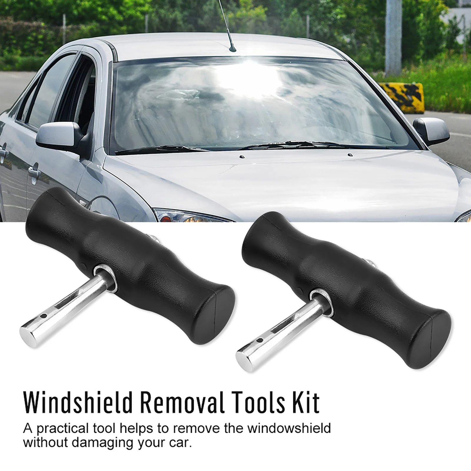 

Car Windshield Removal Tools Kit Windscreen Window Glass Cutting Wire With Handles